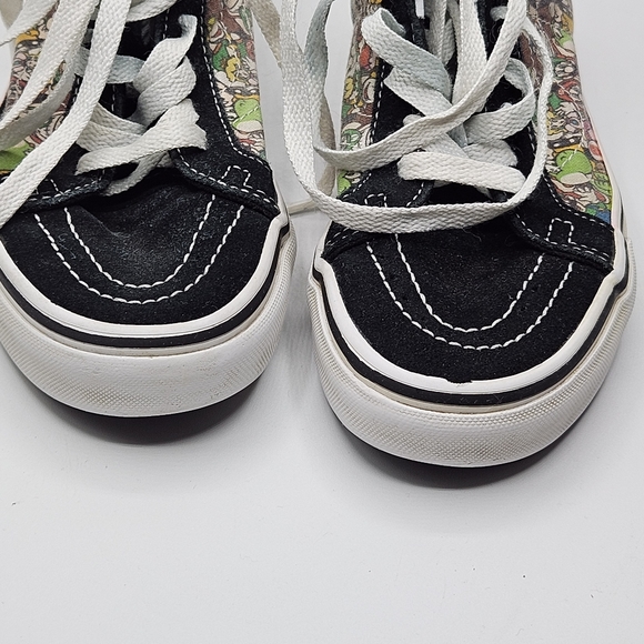 MARIO & LUIGI size 4.5 men 6 women VANS SK8-HI ZIP (NINTENDO) - Picture 6 of 15